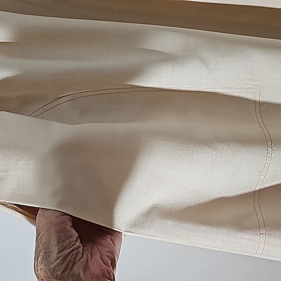 Don Sayres for GAMUT, vintage Y2K 100% silk skirt.  Big pockets side zipper sz 8 - Picture 2 of 11